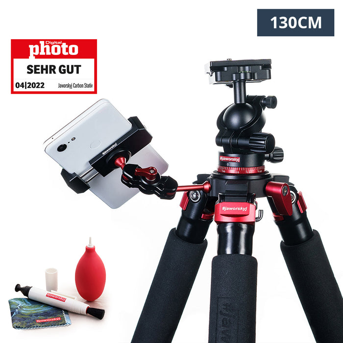 #jaworskyj Carbon tripod incl. ball head - 130cm
